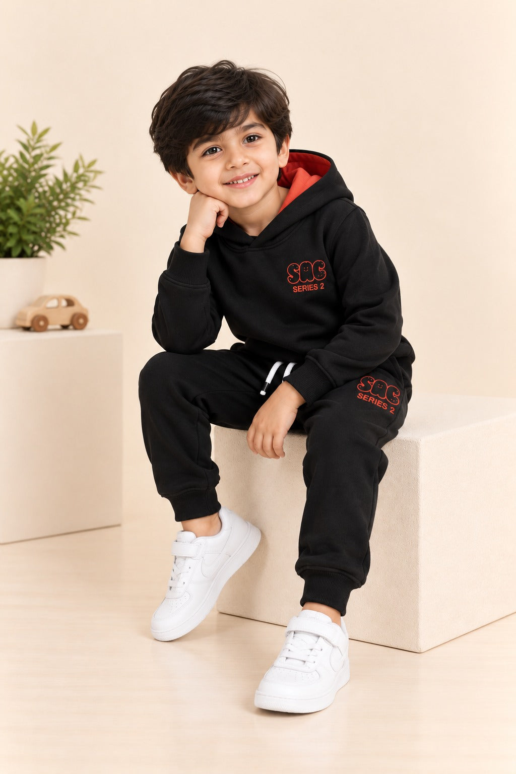 Black SRC Warmora Fabric Suit