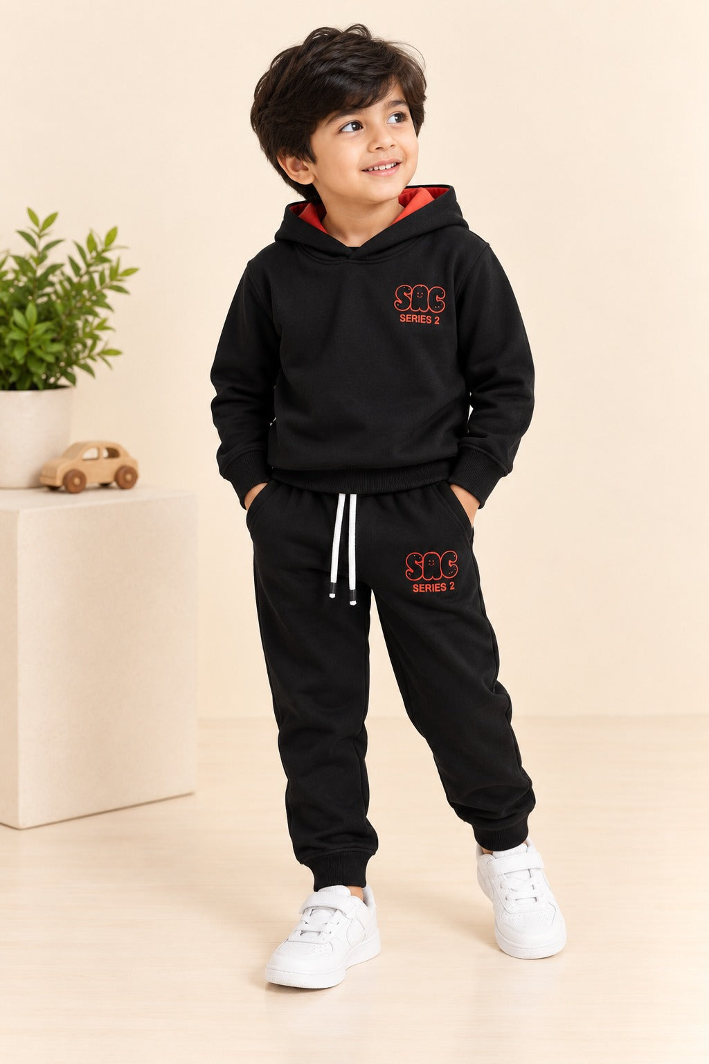 Black SRC Warmora Fabric Suit