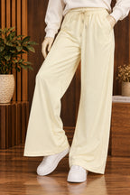 Lime LuxeRib Fabric Trouser