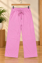 Purple LuxeRib Fabric Trouser