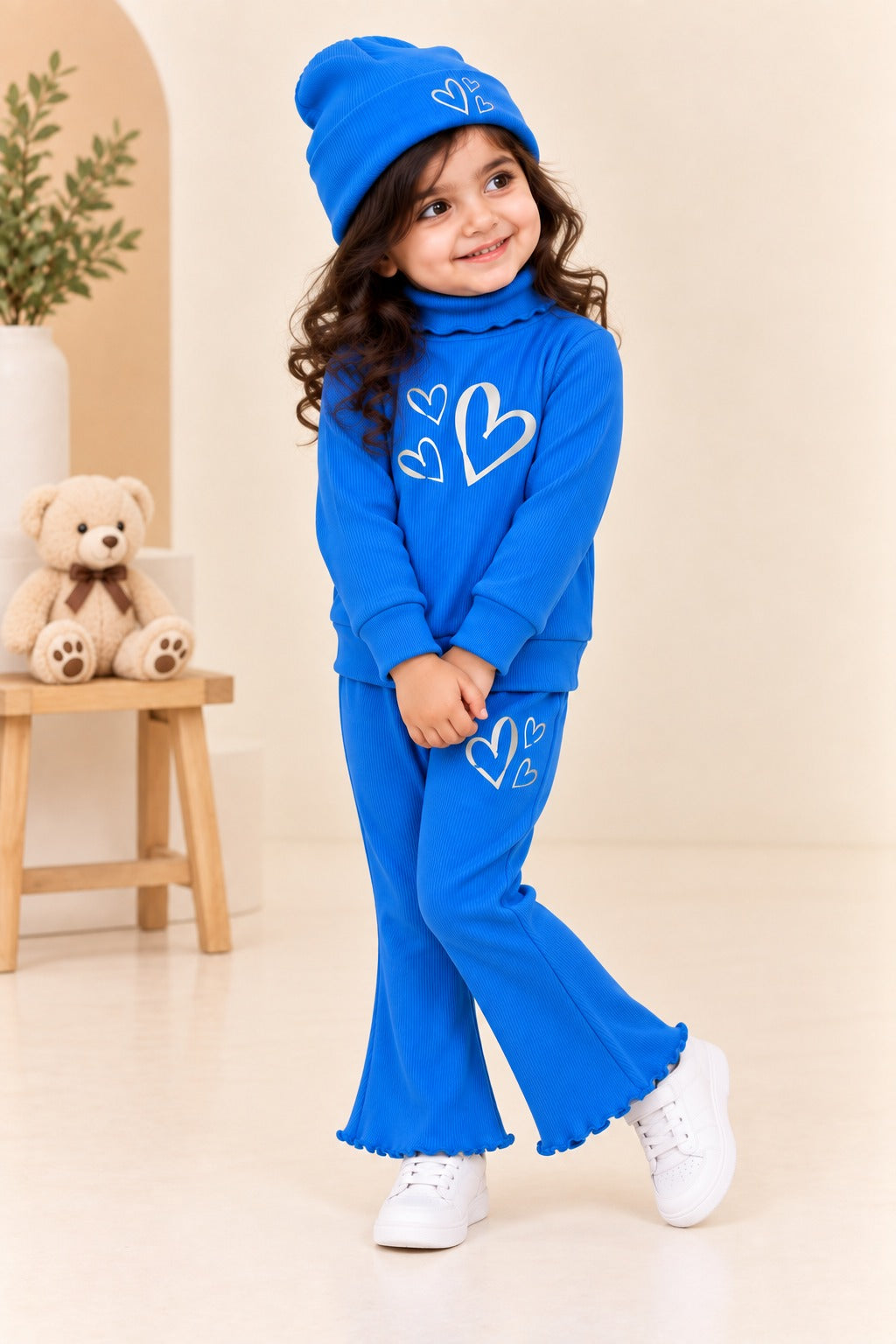 Royal Hearts Velora Rib Fabric Suit