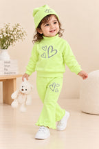 Pista Hearts Velora Rib Fabric Suit