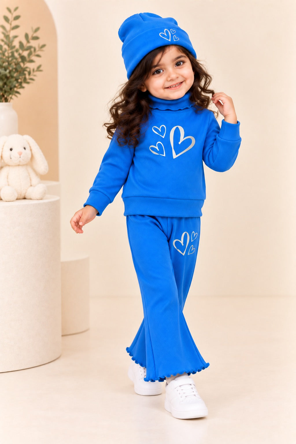 Royal Hearts Velora Rib Fabric Suit