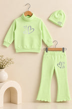 Pista Hearts Velora Rib Fabric Suit