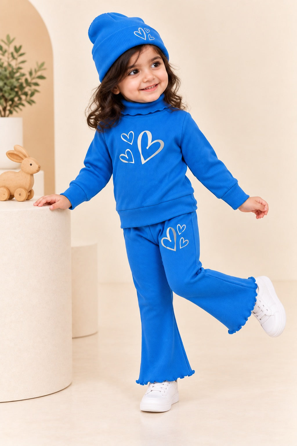 Royal Hearts Velora Rib Fabric Suit