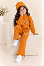 Mustard Hearts Velora Rib Fabric Suit