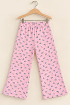 Pink Flowers Ribloom Fabric Flapper