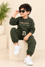 Green Milano FleecePro Fabric Suit
