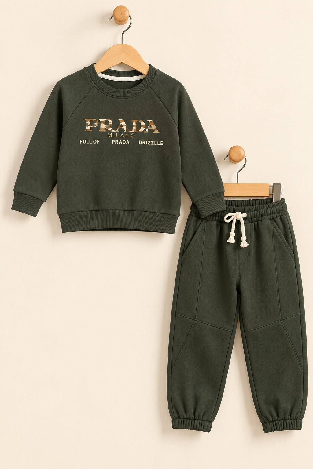 Green Milano FleecePro Fabric Suit