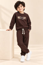 Brown Respect FleecePro Fabric Suit