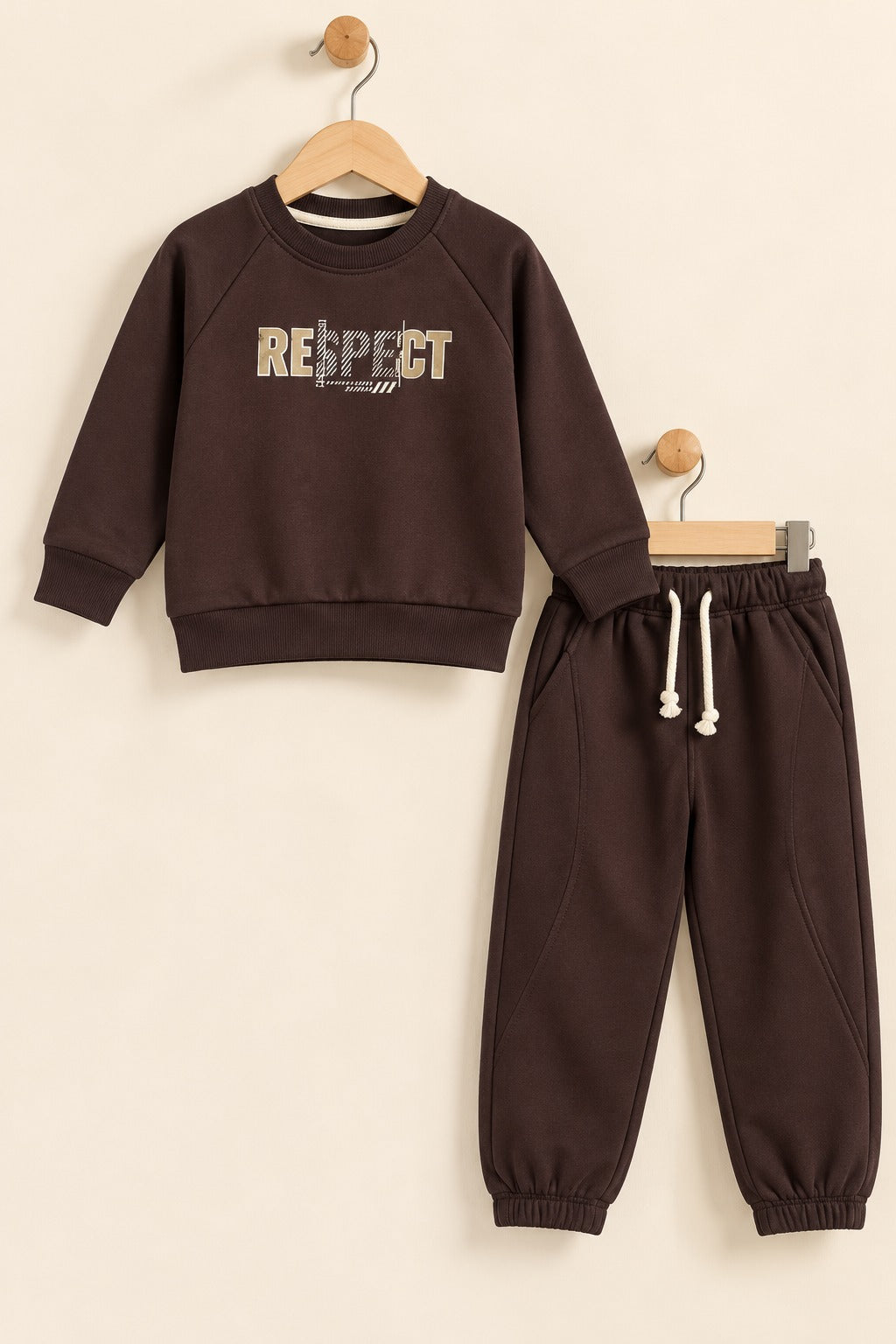 Brown Respect FleecePro Fabric Suit