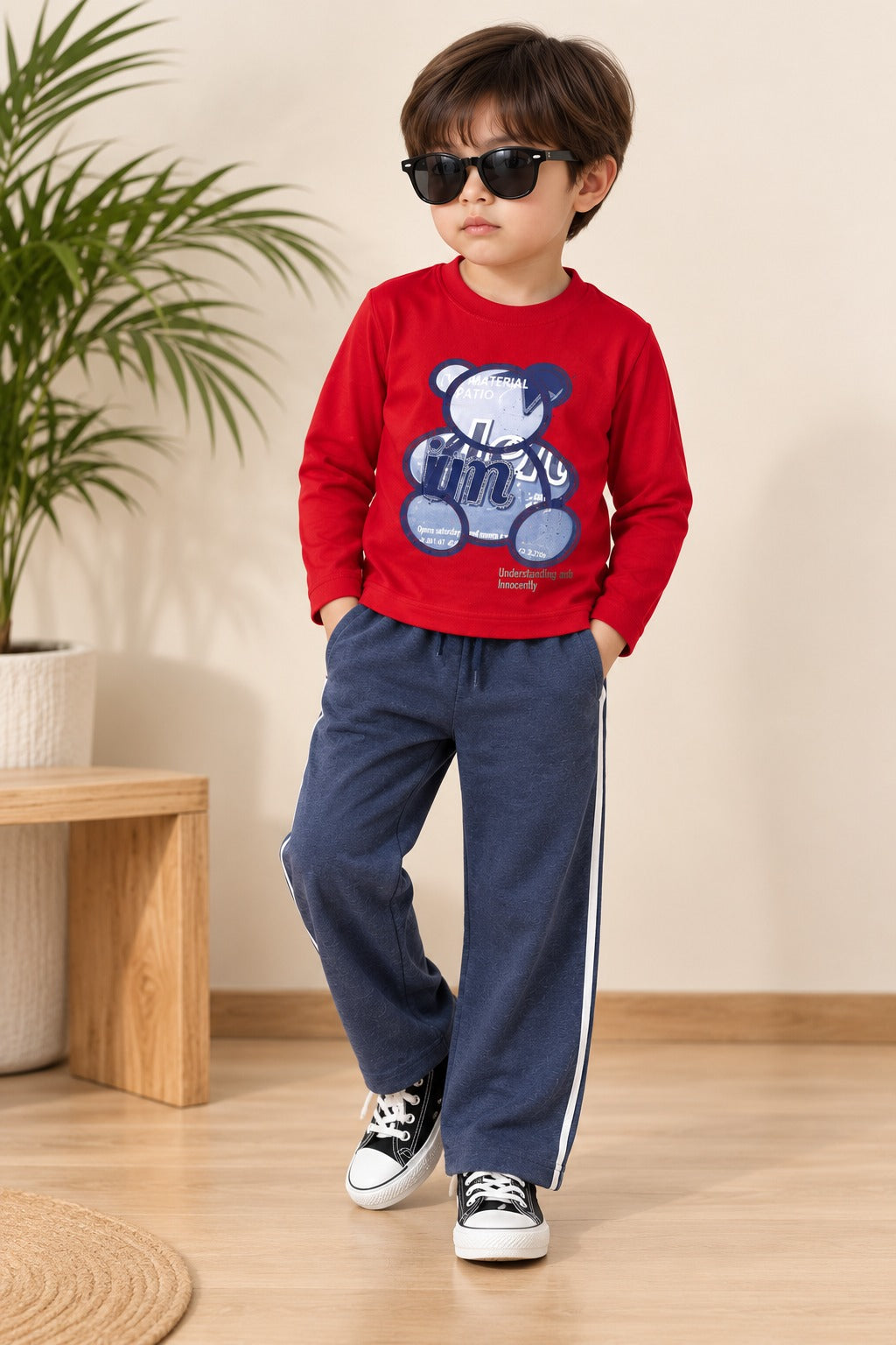 Red Bear JerseyLux T-shirt