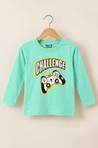Turquoise Challenge JerseyLux T-shirt