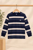 Blue Striper JerseyLux T-shirt