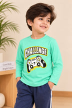 Turquoise Challenge JerseyLux T-shirt