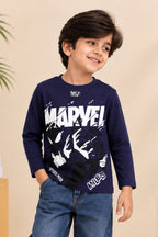 Blue Marvel JerseyLux T-shirt