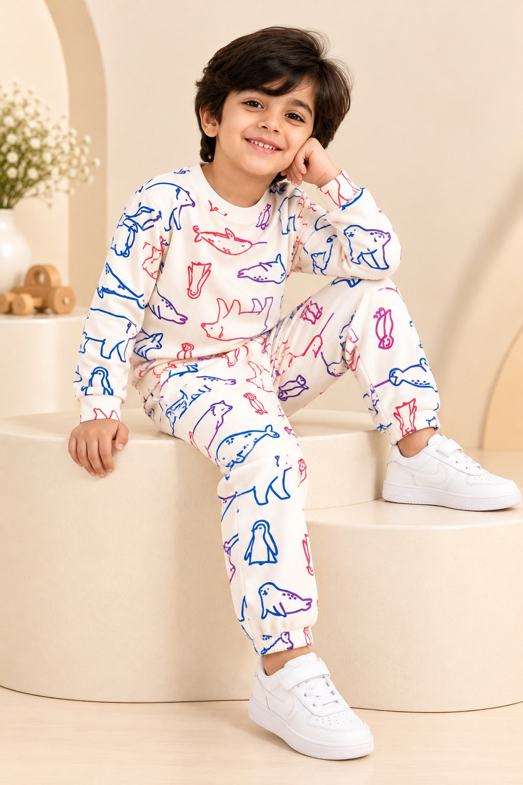 White Dolphin Cozy Luxe Suit Secondary image