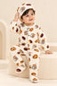 Cream Cookies Cozy Luxe Romper