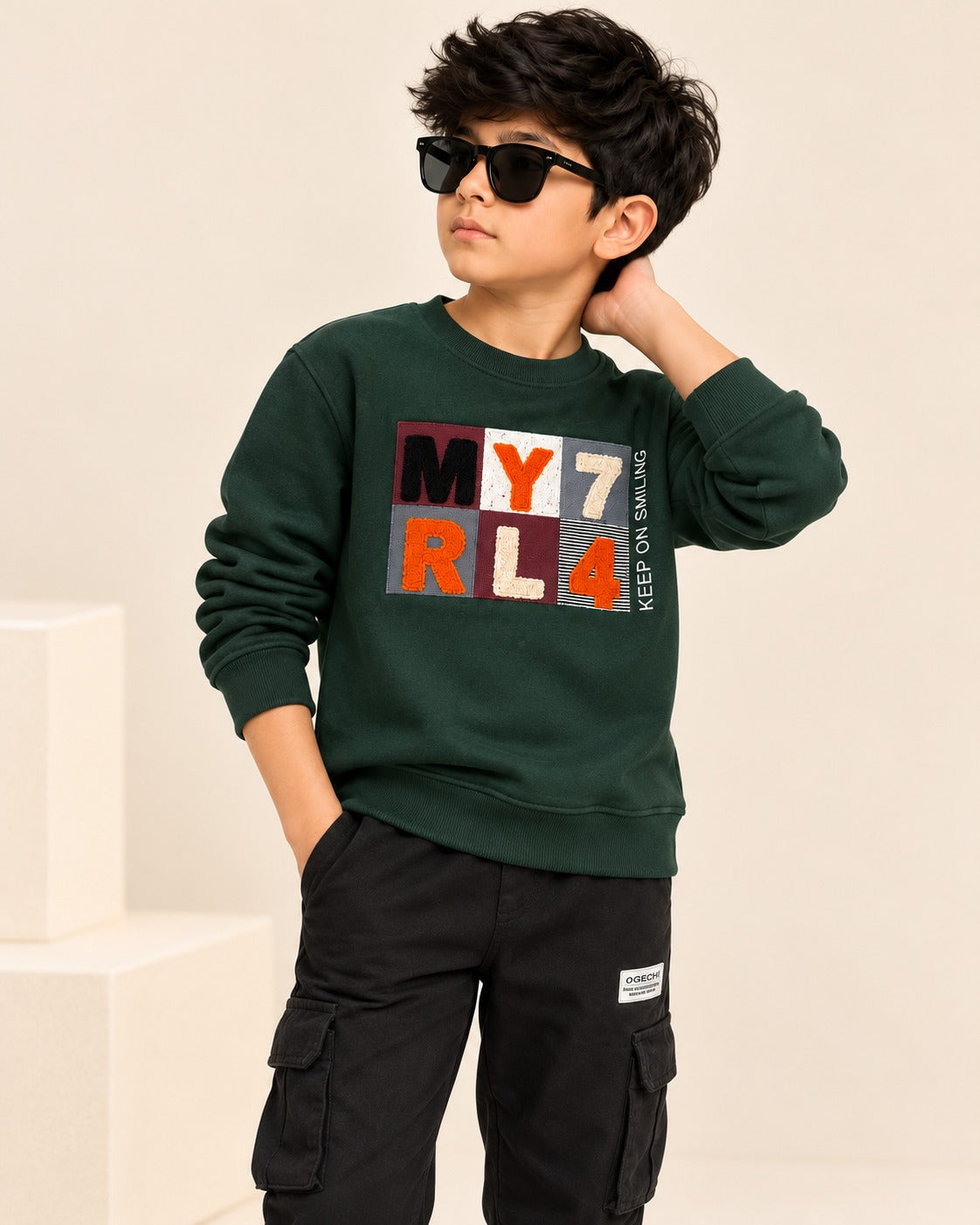 Gren MY7 Cloud Weave Fabric Sweatshirt