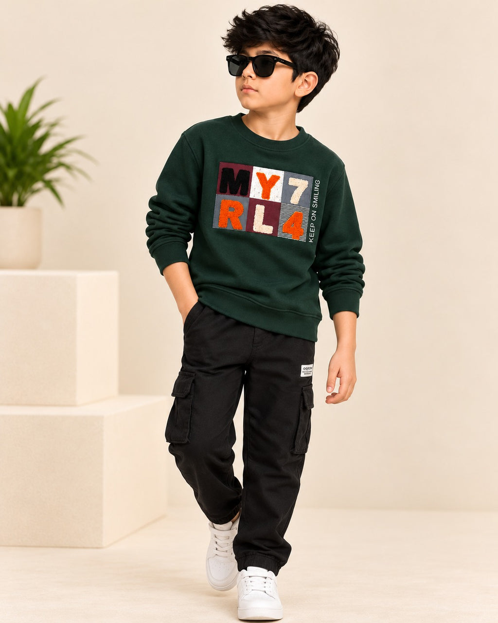 Gren MY7 Cloud Weave Fabric Sweatshirt