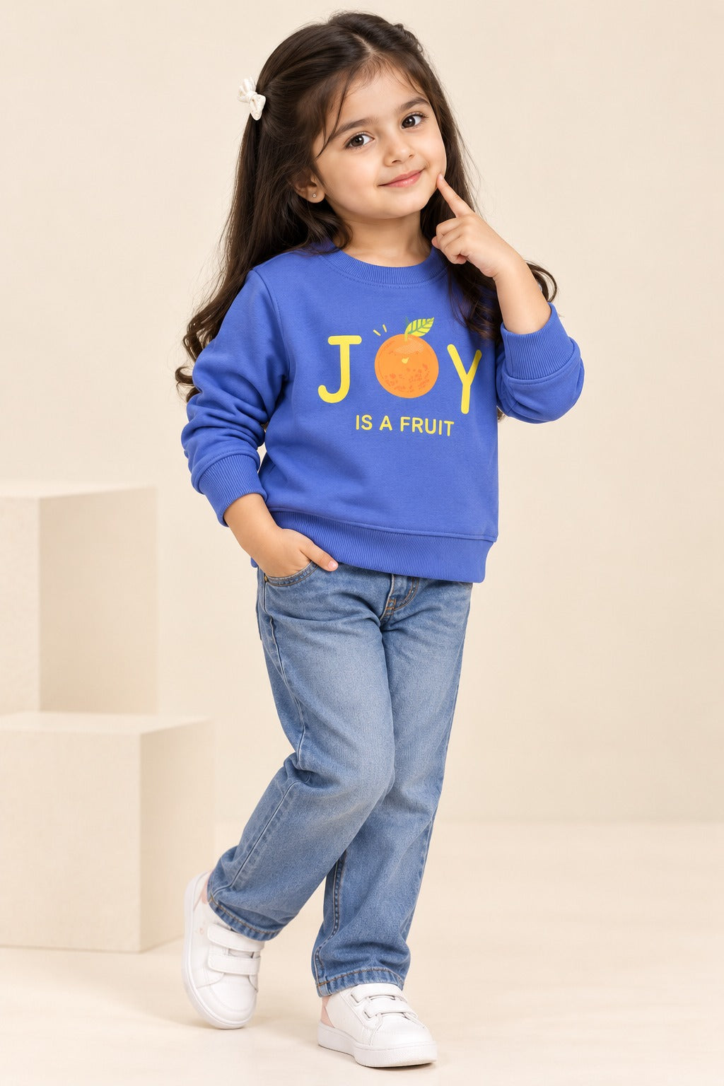 Blue Joy Terrenza Fabric Sweatshirt