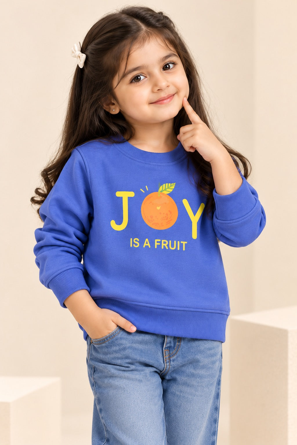 Blue Joy Terrenza Fabric Sweatshirt