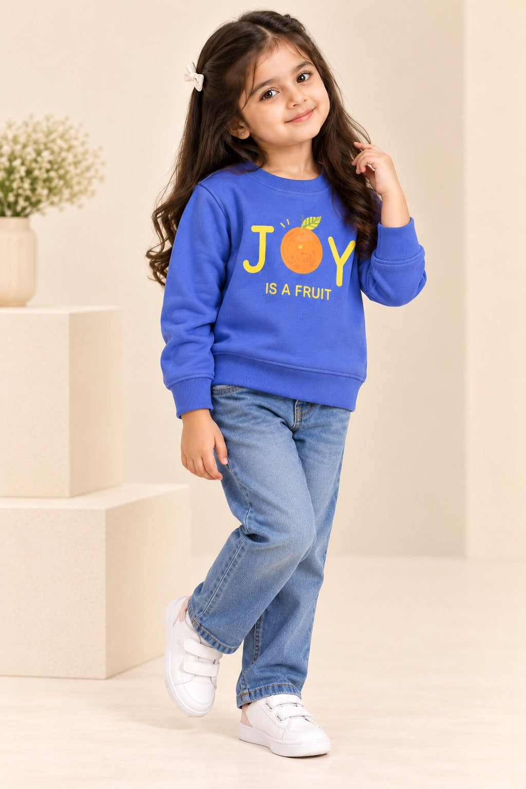 Blue Joy Terrenza Fabric Sweatshirt