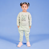 PISTA "MAISON DE FLEURS" EMBROIDERED TERRY FABRIC SWEATSHIRT