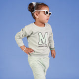 PISTA "MAISON DE FLEURS" EMBROIDERED TERRY FABRIC SWEATSHIRT