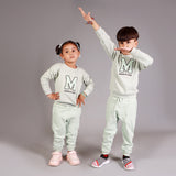 PISTA "MAISON DE FLEURS" EMBROIDERED TERRY FABRIC SWEATSHIRT