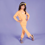 ORANGE HINECK FRIL TROUSER RIBBED FABRIC SUIT FOR WINTERS