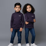 GREY PANDA PRINT HIGH NECK FULL SLEEVES FOR WINTERS