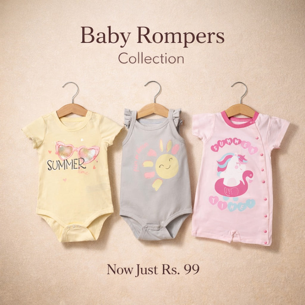 Infant Romper Just in 99/- ( 1 Order 1 Romper )