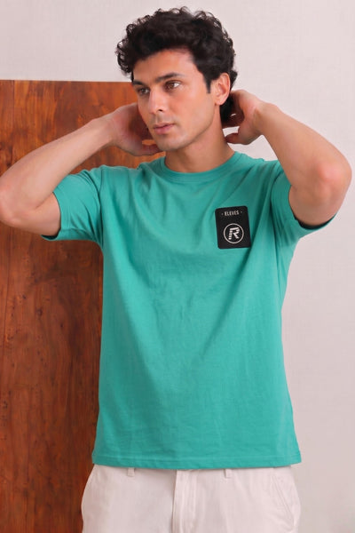 Purple RGR Wear Your Pasion Print Polo For Mens