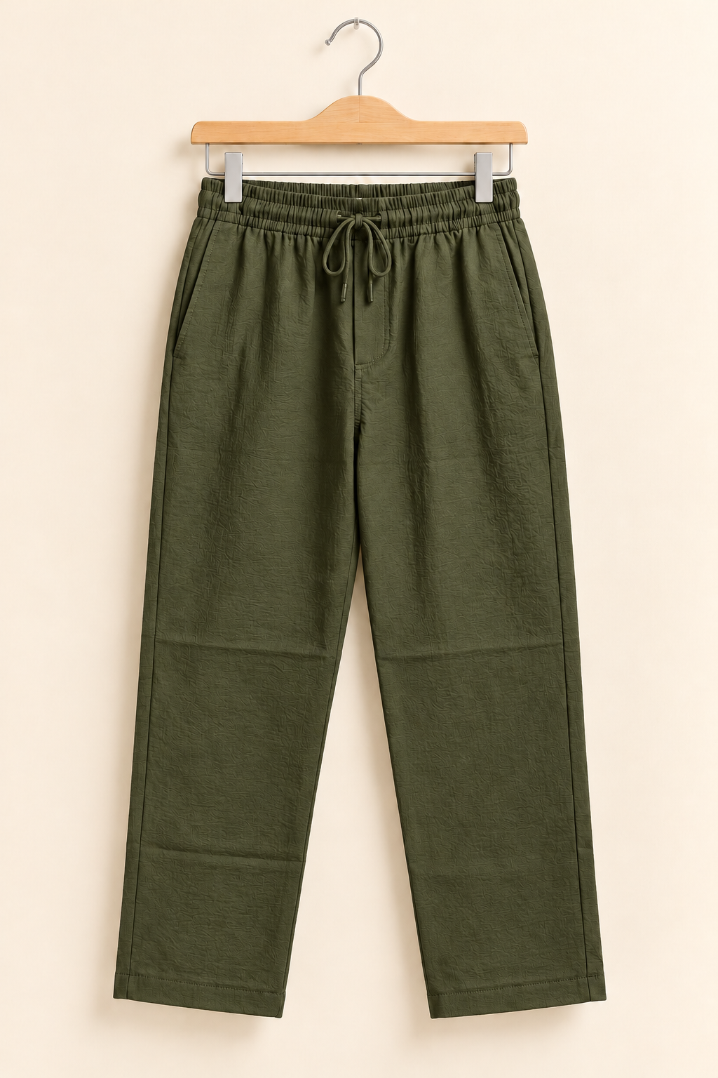 Olive Linora Fabric Trouser
