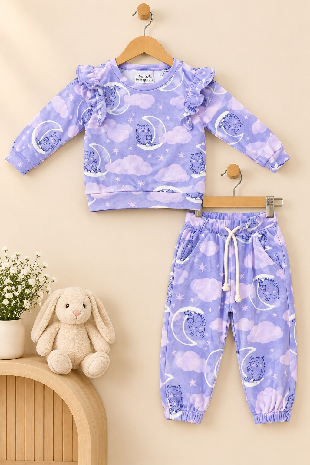 Purple Owl Cozy Luxe Suit