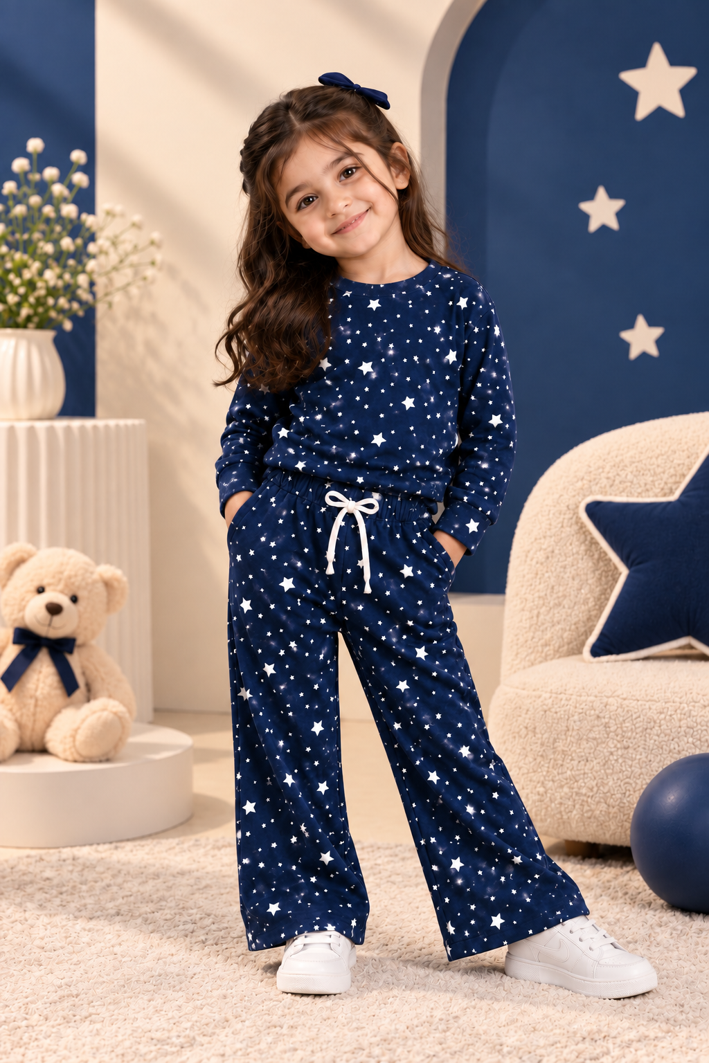 Blue Stars Cozy Luxe Suit