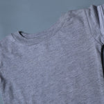 Load image into Gallery viewer, HAZEL GREY WITH STRIPES HALF BODY HALF SLEEVES ROMPER

