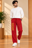 Red Roger Jersiva Fabric Trouser