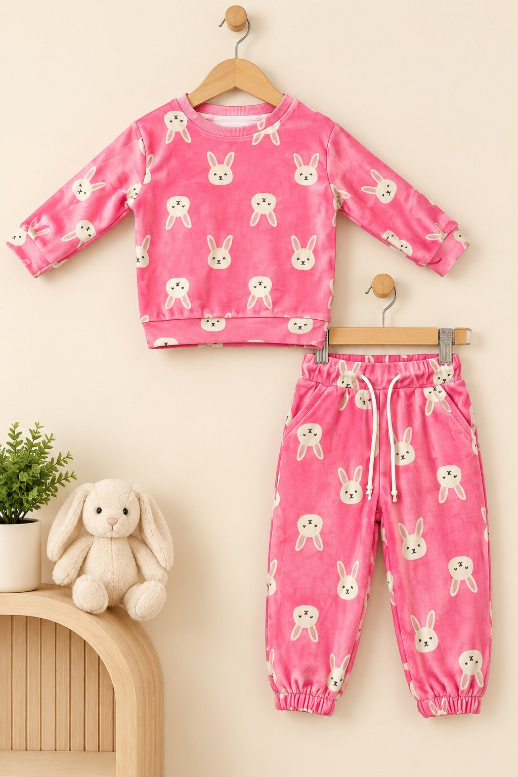 Pink Rabbit Cozy Luxe Suit
