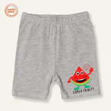 KIDS PLAY SHORT HAZEL GREY WATERMELON - WONDER NATION