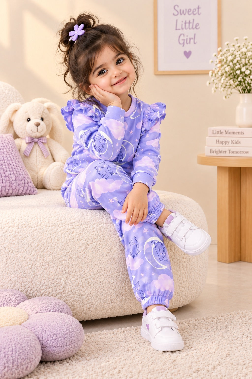 Purple Owl Cozy Luxe Suit