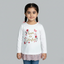 WHITE LOVE IS COLORFUL PRINTED T-SHIRT