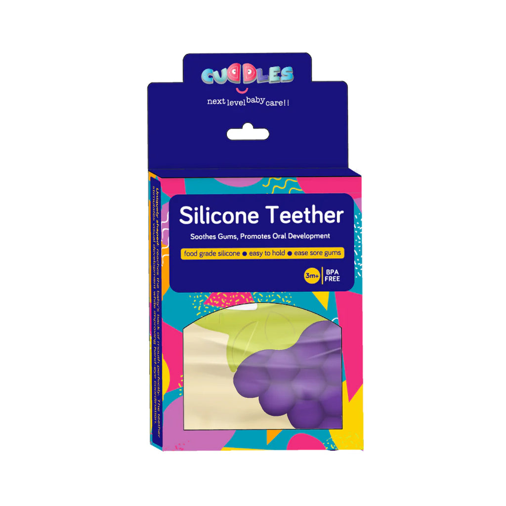 CUDDLES SILICONE TEETHER