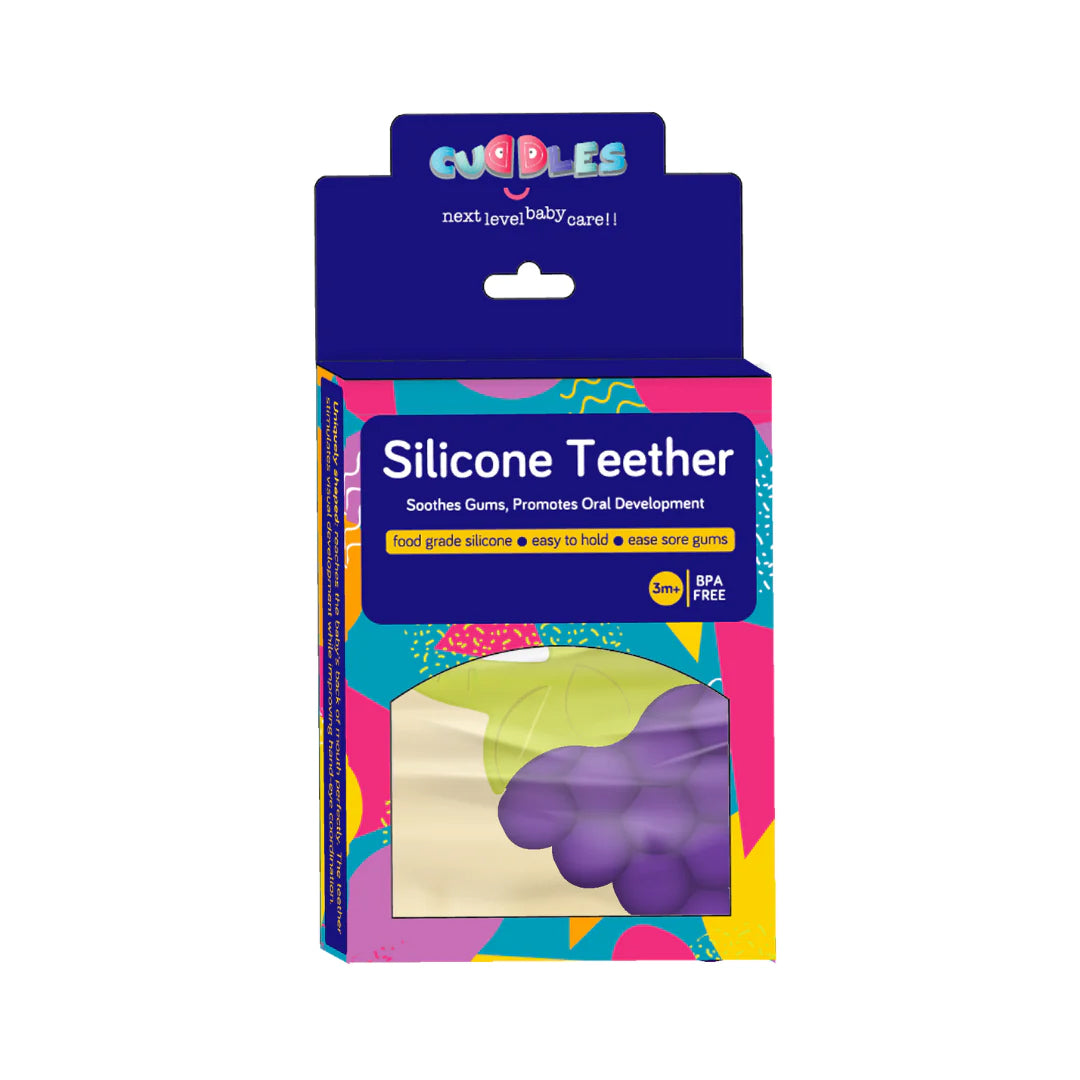 CUDDLES SILICONE TEETHER