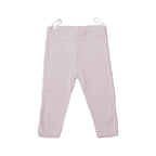 CREAM PLAIN RIBBED PAJAMA FOR BOYS