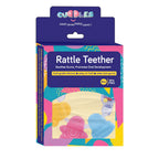 Cuddles Baby Multi Pattern Rattle & Silicone Teether