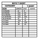 GREY ROARR DINO PRINTED HALF SLEEVES T-SHIRT FOR BOYS