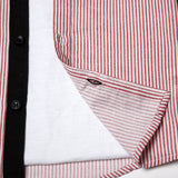 NEW PINK STRIPES FULL SLEEVES CASUAL SHIRT FOR BOYS