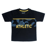 Black Athletic PRINTED T-SHIRT - Expo City